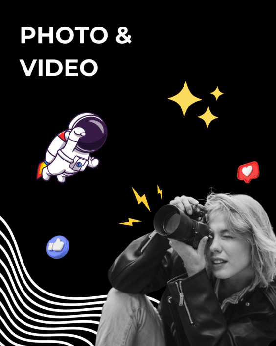 Photo & Video szolgáltatás vizuál
